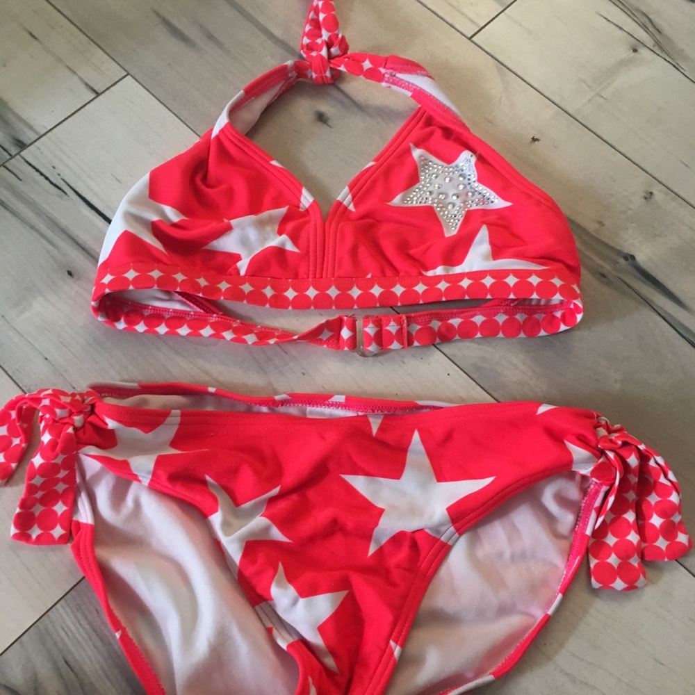 Cute star bathing suit!!